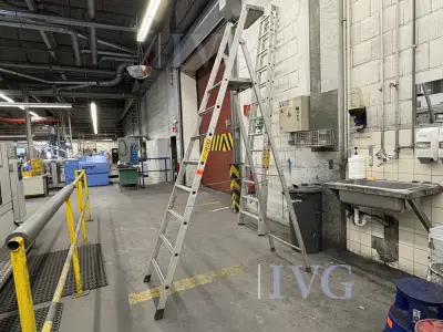 ZARGES aluminium trapladder – kavel bij IVG, Augsburg