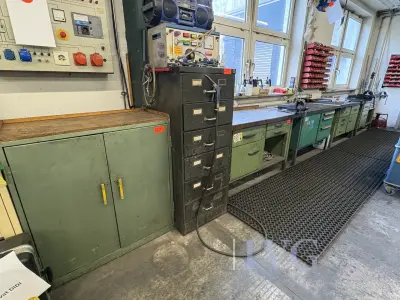Werkbanken – kavel bij IVG, Augsburg