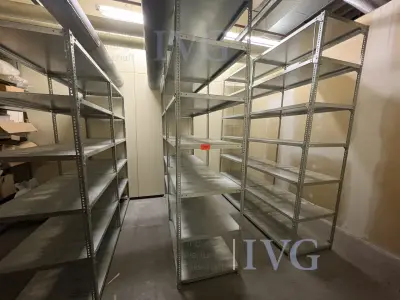 Posten Stahl-Schraubregale – kavel bij IVG, Augsburg