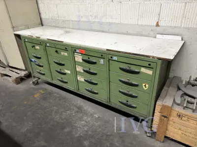 Mobiler Stahl-Schubladenschrank – kavel bij IVG, Augsburg