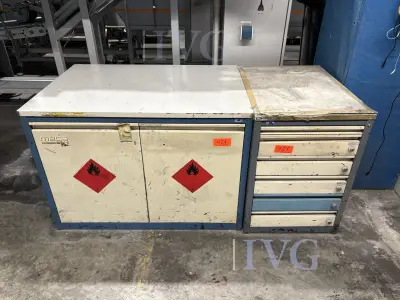 Stahl-Schrank – kavel bij IVG, Augsburg
