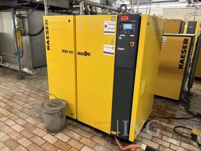 Schroefcompressor KAESER BSD 65 – kavel bij IVG, Augsburg