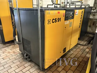 Schraubenkompressor KAESER CS 91 – kavel bij IVG, Augsburg