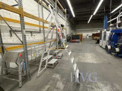 ZARGES aluminium trapladder – kavel bij IVG, Augsburg