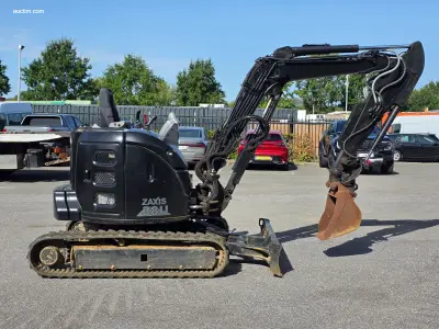 Hitachi ZAXIS 38U-6 K2 Minigraafmachine 2023 – kavel bij Auctim, Aartselaar