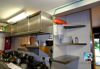 Stainless steel furniture set – kavel bij En.clicpublic