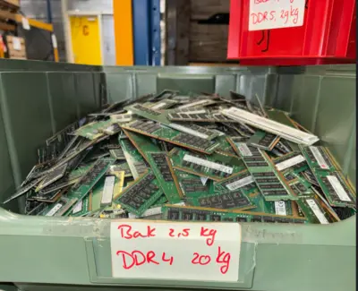 Ca. 20KG DDR4 server/laptop geheugen – kavel bij Domeinen Roerende Zaken, Hoogeveen