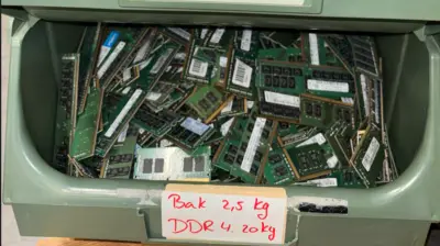 Ca. 20KG DDR4 server/laptop geheugen – kavel bij Domeinen Roerende Zaken, Hoogeveen