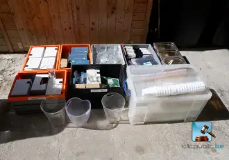 Set serviesgoed en verbruiksartikelen – kavel bij Nl.clicpublic