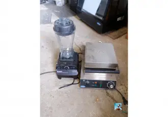 Blender en wafelijzer – kavel bij Nl.clicpublic