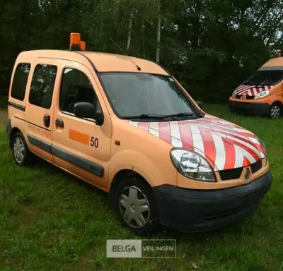 Renault kangoo – kavel bij Belga Veilingen