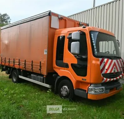 RENAULT vrachtwagen met DHOLLANDIA laadklep – kavel bij Belga Veilingen