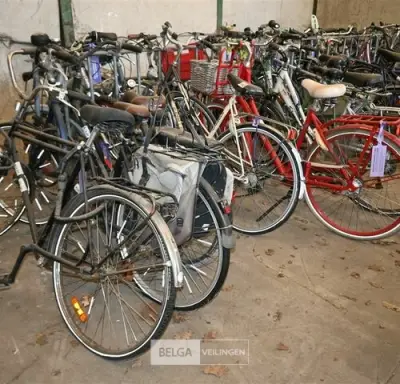 Partij diverse fietsen – kavel bij Belga Veilingen