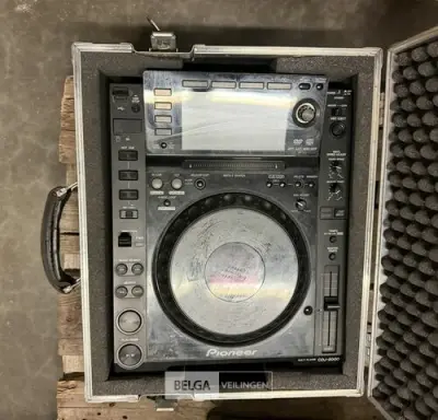 Pioneer CDJ 2000 – kavel bij Belga Veilingen