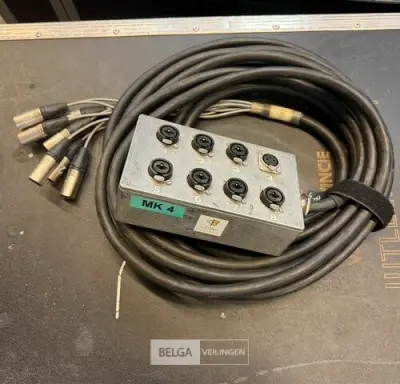 1x Snake XLR – kavel bij Belga Veilingen