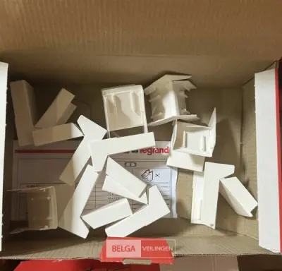 Variabele binnen- en buitenhoek Legrand DLPlus (6 dozen) – kavel bij Belga Veilingen, Peer