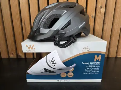 5 Fietshelmen Grijs Medium – kavel bij Hammertime