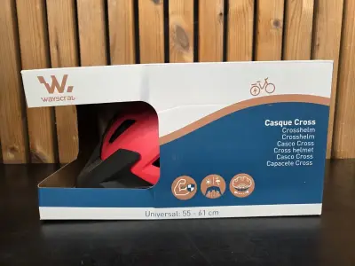 1 Fietshelm Rood Medium – kavel bij Hammertime