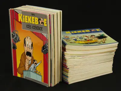 Grote Verzameling Kiekeboe stripboeken – kavel bij De Kringwinkel, Antwerpen