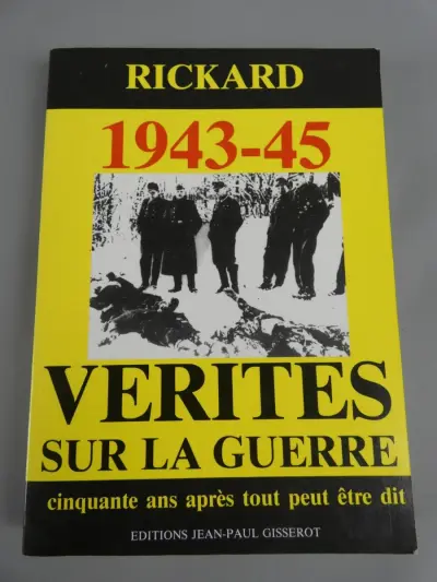 Frans boek verites sur la guerre – kavel bij De Kringwinkel, Diest