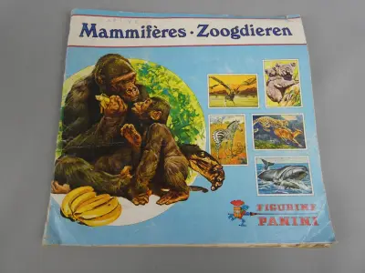 Stickerboek zoogdieren – kavel bij De Kringwinkel, Diest