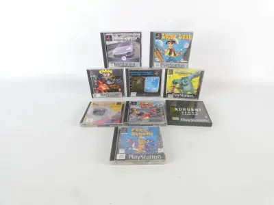 PlayStation 1 Game Pack (9 Games) – Retro Classics Collection – kavel bij De Kringwinkel, Heverlee