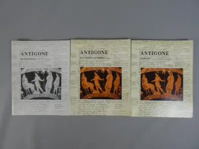 Antigone - Wim Göbbels, Marie-José Govers & Jan Steeghs – kavel bij De Kringwinkel, Diest