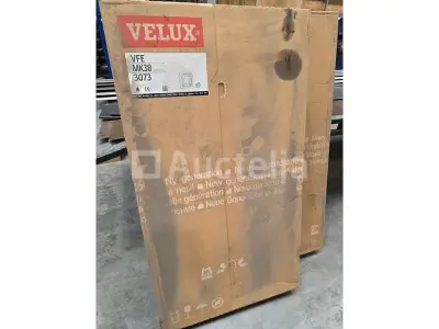 Set van 2 Velux VFE MK38 gevelelementen – 780 × 1370 mm – kavel bij Auctelia, La Louvière
