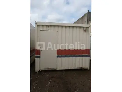 REF:17066 - Containerkantoor – kavel bij Auctelia, Harelbeke