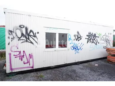 REF:9412014-8 - Kantoorcontainer – kavel bij Auctelia, Houthalen-Helchteren
