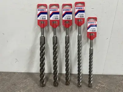 Stenroc betonboor SDS-Plus set 5-delig – kavel bij XL Auctions