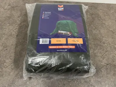 Konvox Dekkleed 8x12m 150gr/m2 groen – kavel bij XL Auctions
