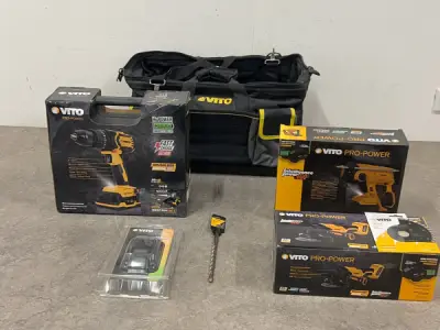 Vito gereedschapstas met inhoud Pro-Power – kavel bij XL Auctions