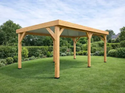 Douglas overkapping 600x400 cm – kavel bij XL Auctions