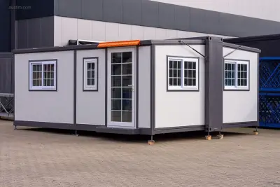 RTE - 2026 - Mobiele woonunit / kantoor 28m2 RTE – kavel bij Auctim, Aartselaar