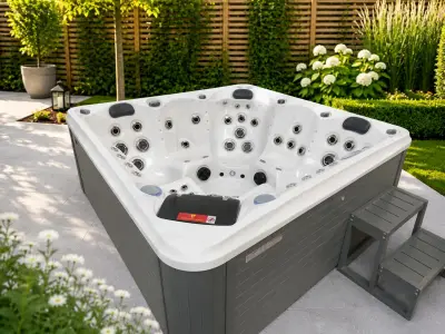 RTE - Jacuzzi 64 jets Balboa - nordic insulation – kavel bij Auctim, Aartselaar