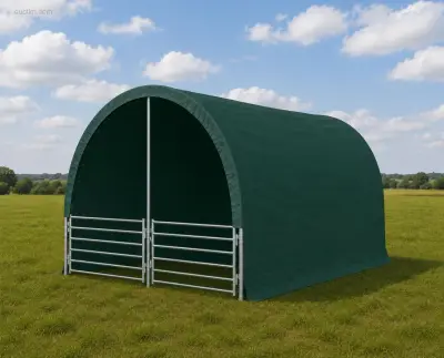 RTE - 8111 - Dierenverblijf / cattle tent – kavel bij Auctim, Aartselaar