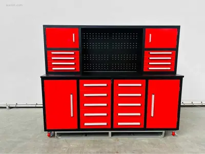 RTE - 7399 - Garagewerkbank 2200x580x1800mm RTE – kavel bij Auctim, Aartselaar