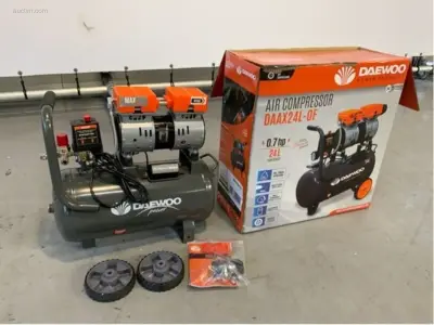 Daewoo - DAAX 24L - luchtcompressor Daewoo DAAX – kavel bij Auctim, Aartselaar