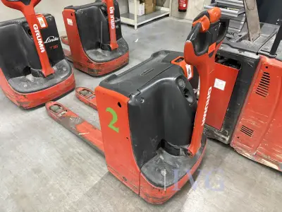 E-Niederhubwagen LINDE T16 – kavel bij IVG, Gaimersheim