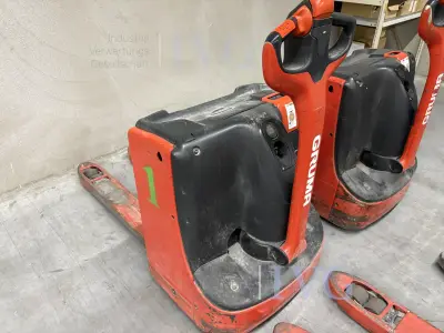 E-Niederhubwagen LINDE T16 – kavel bij IVG, Gaimersheim