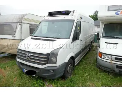 1 VW Crafter Kühlkasten / Unfall- & Bastlerfahrzeug – kavel bij Zoll-Auktion, Wandlitz
