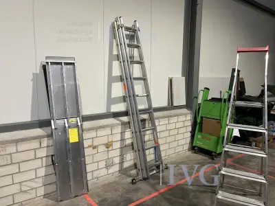 Aluminium uitschuifbare ladder – kavel bij IVG, Hannover