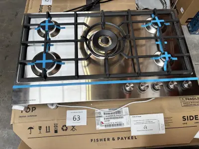Gaskookplaat Fisher & Paykel Cg905dngx1 – kavel bij Hammertime