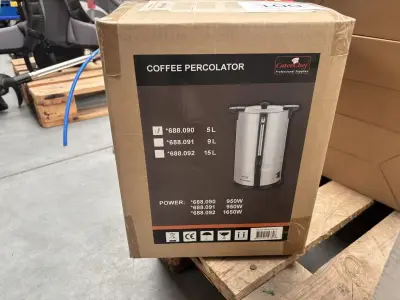 Koffie Percolator 5l Cater Chef – kavel bij Hammertime