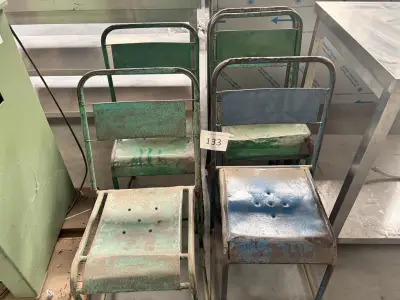 5 Vintage Stoelen – kavel bij Hammertime