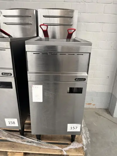 Rvs Dubbele Friteuse Nayati Gfe/40 Rs – kavel bij Hammertime