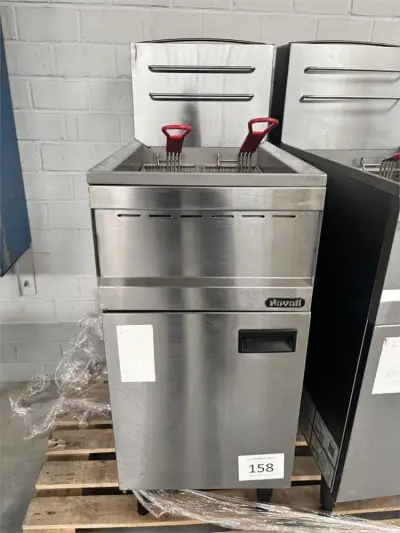 Rvs Dubbele Friteuse Nayati Gfe/40 Rs – kavel bij Hammertime