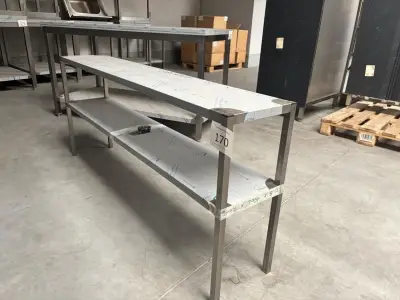 Rvs Werktafel – kavel bij Hammertime