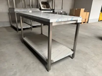Rvs Werktafel – kavel bij Hammertime